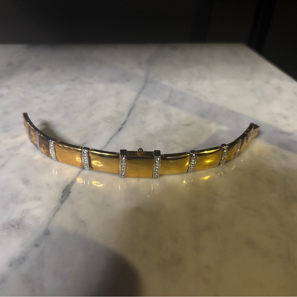 Elegant Gold and Silver Women's Bracelet